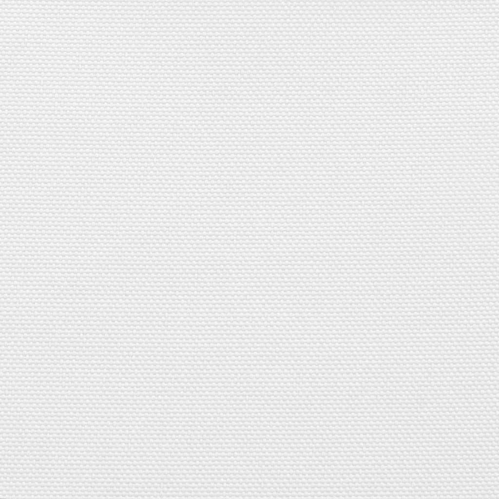 Vela Parasole Bianca 7x5x5 m 100% Poliestere Oxford