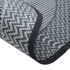 Tappeto da Esterno ARAKIL Grigio Ø120 cm in PP