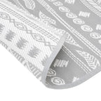 Tappeto da Esterno ARAKIL Grigio Ø120 cm in PP