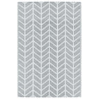 Tappeto da Esterni ARAKIL Grigio 120x180 cm in PP