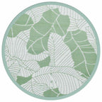 Tappeto da Esterno ARAKIL Verde Ø120 cm in PP