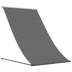 Tenda da Sole Retrattile Antracite 100x150 cm Tessuto e Acciaio