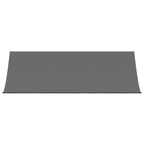 Tenda da Sole Retrattile Antracite 350x150 cm Tessuto e Acciaio