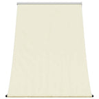 Tenda da Sole Retrattile Crema 100x150 cm in Tessuto e Acciaio
