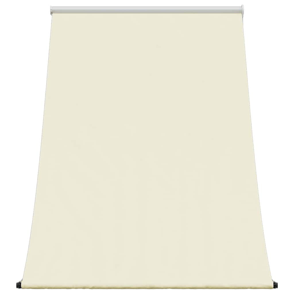 Tenda da Sole Retrattile Crema 150x150 cm in Tessuto e Acciaio