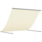 Tenda da Sole Retrattile Crema 250x150 cm in Tessuto e Acciaio