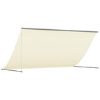 Tenda da Sole Retrattile Crema 300x150 cm in Tessuto e Acciaio