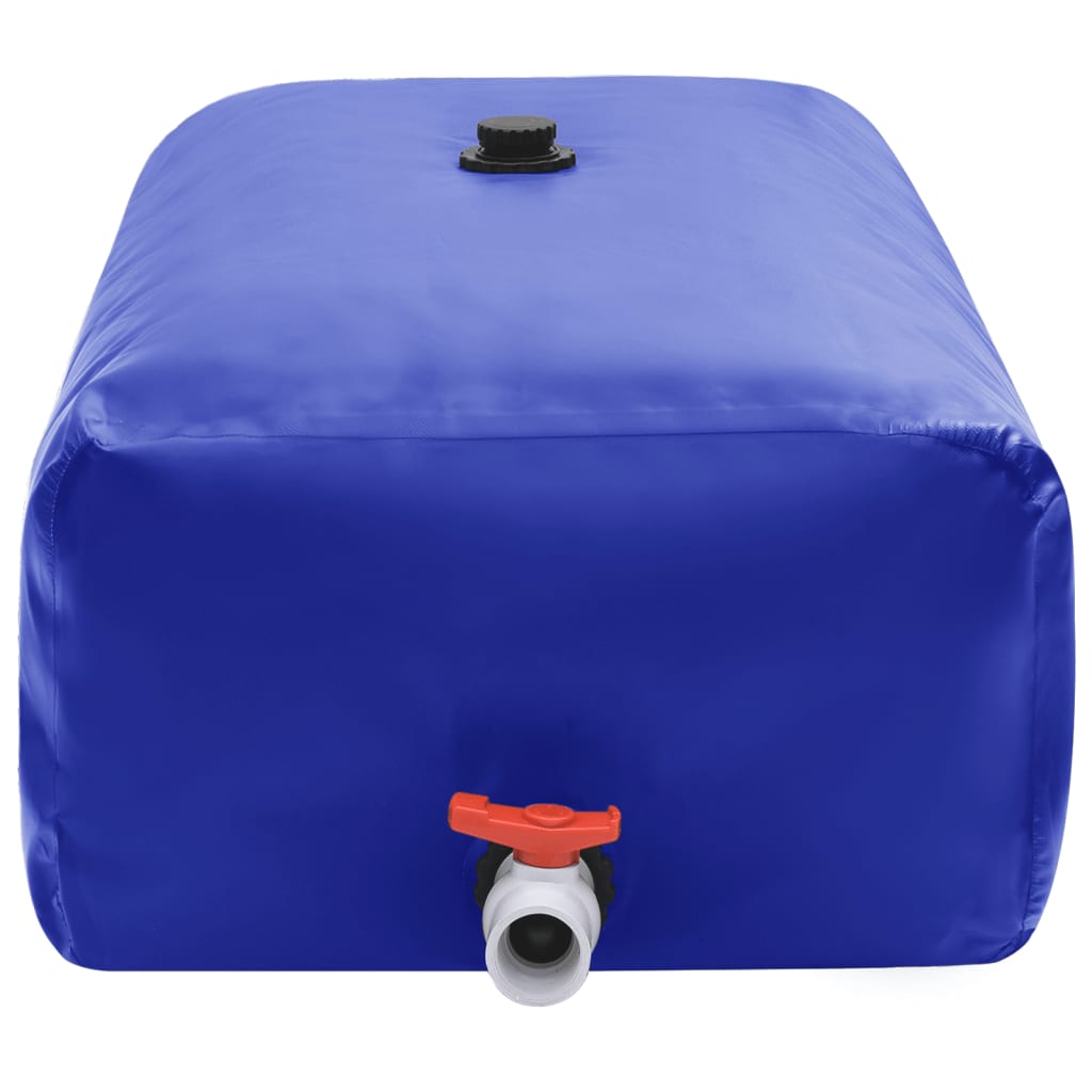 Serbatoio Acqua con Rubinetto Pieghevole 100 L in PVC