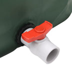 Serbatoio Acqua con Rubinetto Pieghevole 500 L in PVC