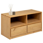 Mobile TV SAUDA Rovere 99x43x55 cm in Legno Massello di Pino