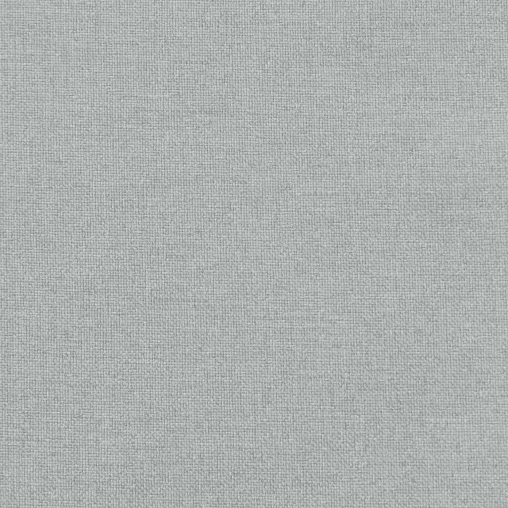 Cuscini Sedia Schiena Alta 2 Grigio Mélange 120x50x7 Tessuto