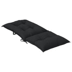 Set di cuscini per sedia alta 4 pcs Melange nero
