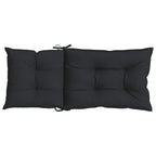 Set di cuscini per sedia alta 4 pcs Melange nero