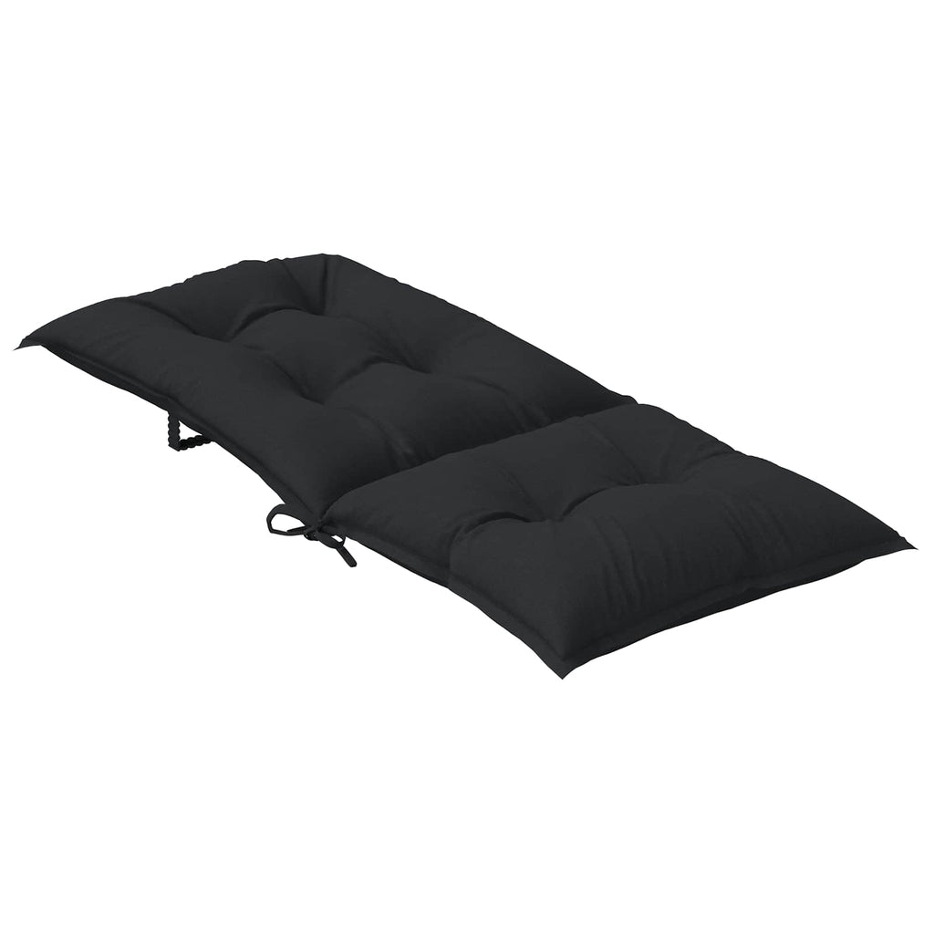 Set di cuscini per sedia alta 6 pcs Melange nero