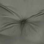 Cuscini Sedia Schiena Bassa 6 pz Grigio Mélange 100x50x7 cm