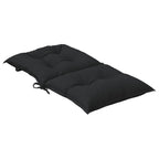 Set di Cuscini per Sedia Bassa 6 pcs Melange Nero