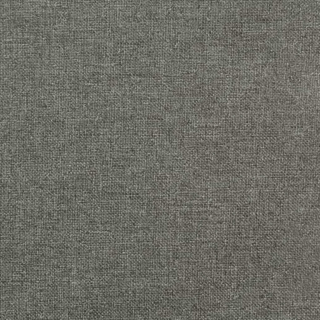 Cuscini Sedia Schiena Alta 4 Grigio Mélange 120x50x4 Tessuto