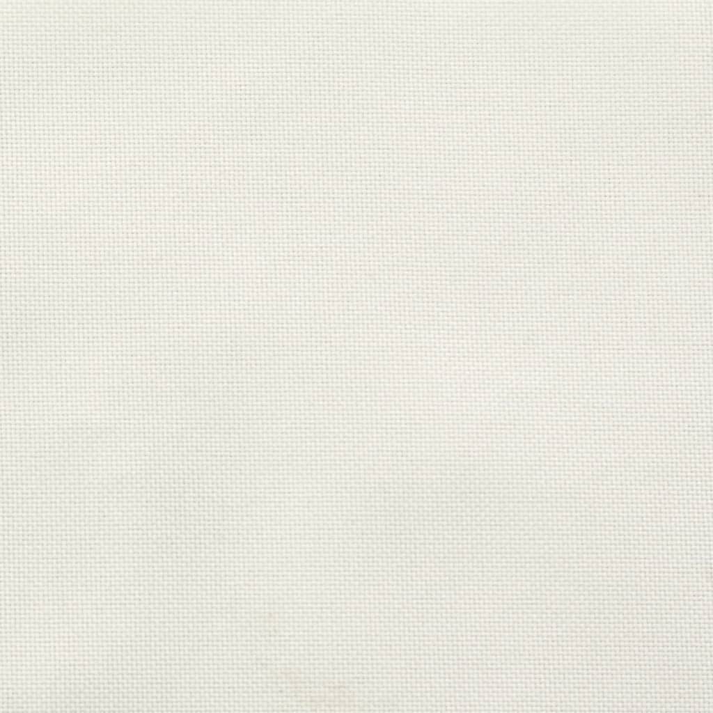 Cuscini Sedia Schiena Alta 4 Crema Mélange 120x50x4 Tessuto