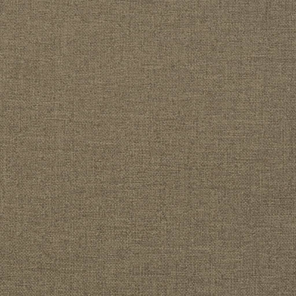 Cuscini Sedia Schiena Alta 4 Tortora Mélange 120x50x4 Tessuto