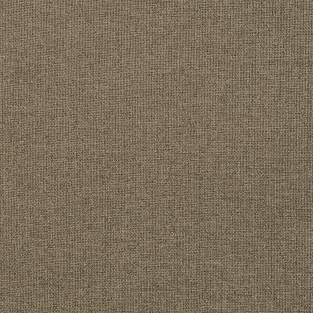 Cuscini Sedia Schiena Alta 6 Tortora Mélange 120x50x4 Tessuto