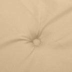 Cuscino per Sdraio Beige Mélange (75+105) x 50 x 4 cm in Tessuto