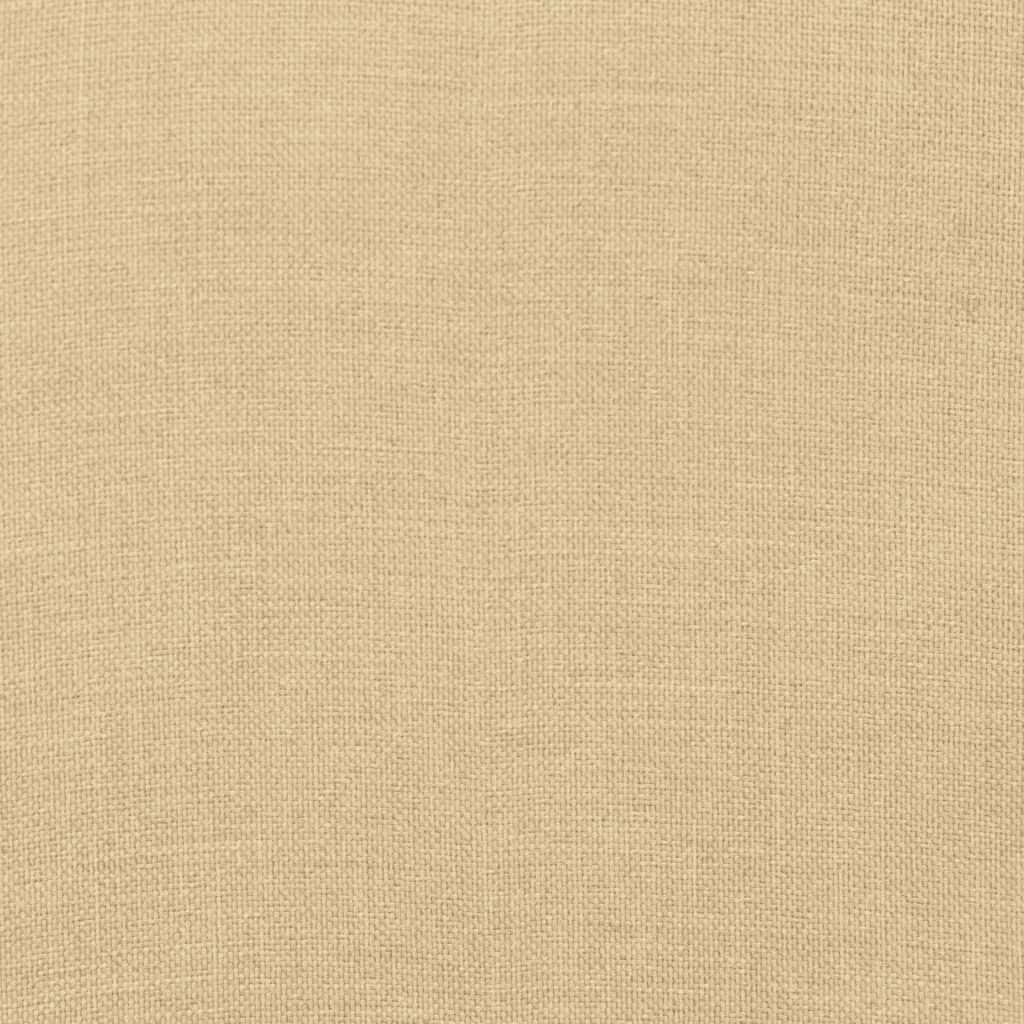 Cuscino per Sdraio Beige Mélange (75+105) x 50 x 4 cm in Tessuto
