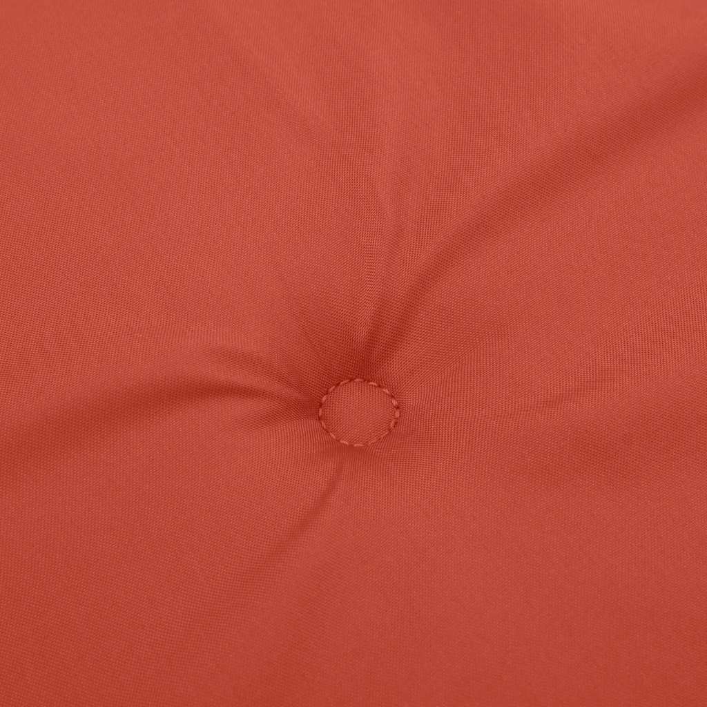 Cuscino per Sdraio Rosso Mélange (75+105) x 50 x 4 cm in Tessuto