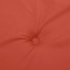 Cuscino per Sdraio Rosso Mélange (75+105) x 50 x 4 cm in Tessuto