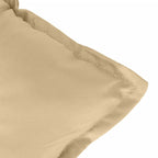 Cuscino per Panca da Giardino Beige Mélange 120x50x7cm Tessuto