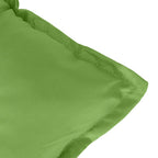 Cuscino per Panca da Giardino Verde Mélange 120x50x7cm Tessuto