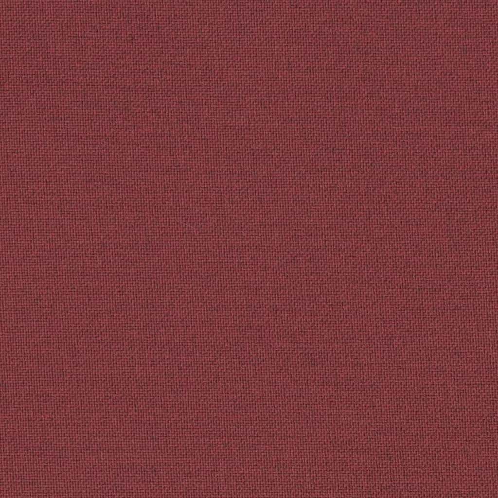 Cuscini Panca Giardino 2pz Rosso Vino Mélange 100x50x7cm