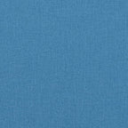 Cuscini Panca Giardino 2pz Blu Mélange 180x50x7 cm Tessuto