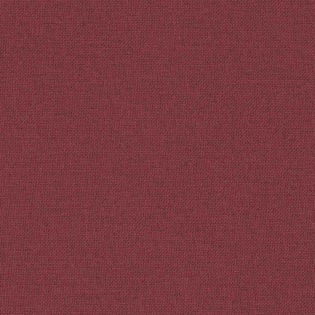 Cuscini per Pallet 2 pz Rosso Vino Mélange in Tessuto