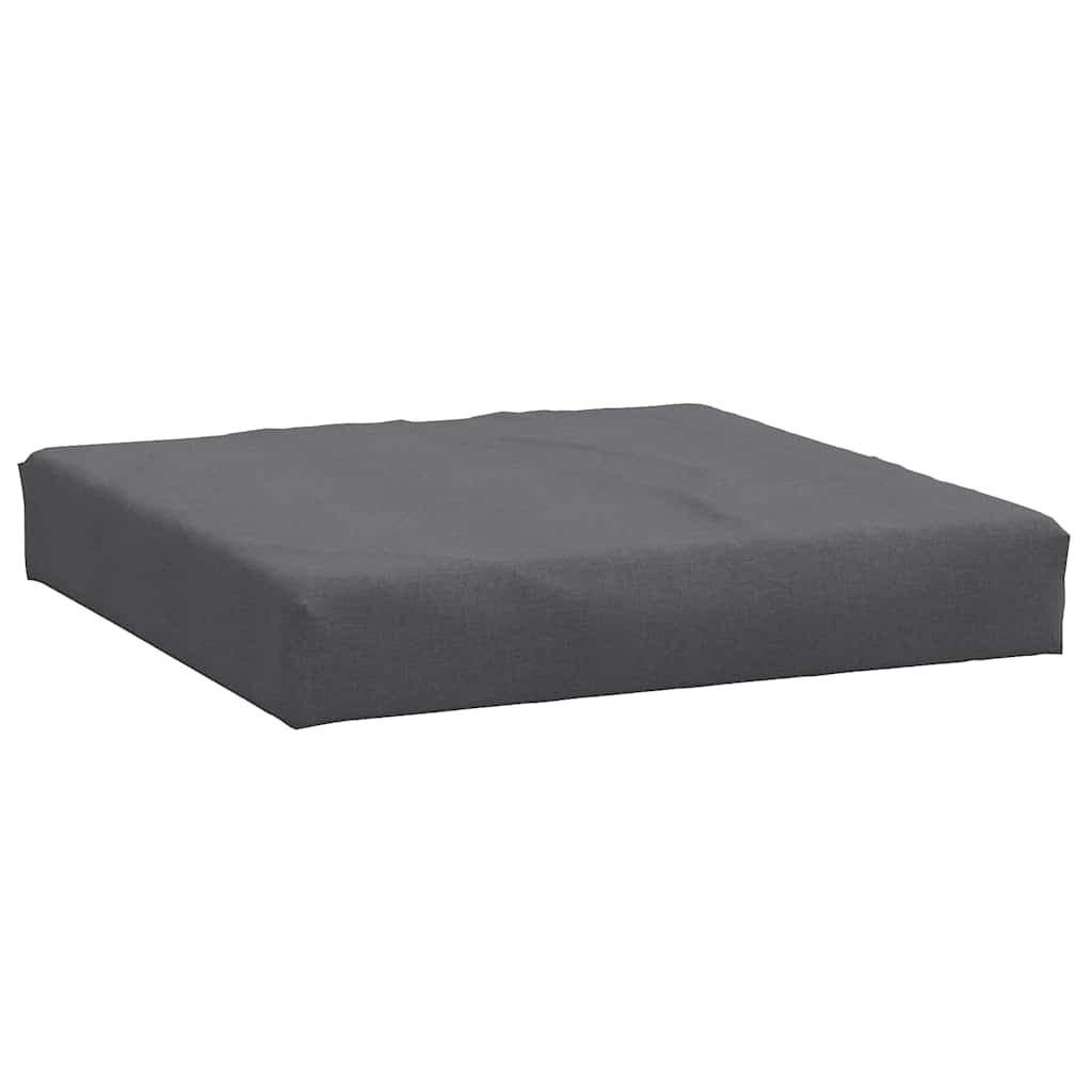 Cuscini per Pallet 3 pz Antracite Mélange in Tessuto