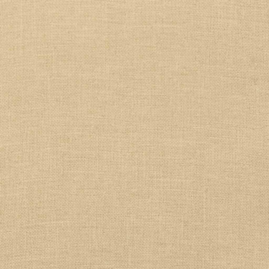Cuscini per Pallet 3 pz Beige Mélange in Tessuto