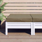 Cuscino per Pallet Tortora Mélange 60x60x9,5 cm in Tessuto