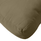 Cuscino per Pallet Tortora Mélange 60x60x9,5 cm in Tessuto