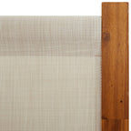 Divisorio a 3 Pannelli Grigio Chiaro 210x180 cm