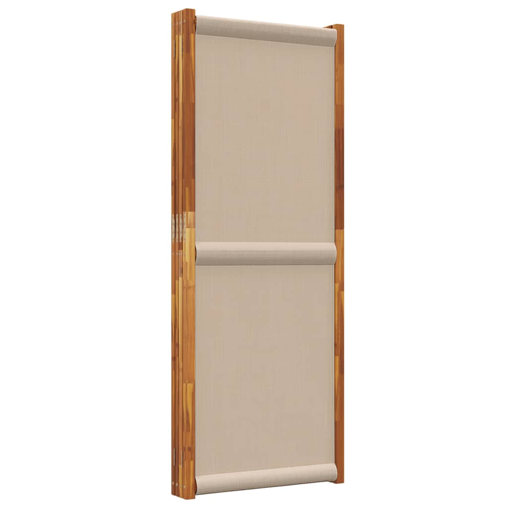 Divisorio a 4 Pannelli Tortora 280x180 cm