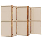 Divisorio a 5 Pannelli Tortora 350x180 cm