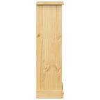 Libreria Corona 46x29x100 cm in Legno Massello di Pino