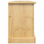 Scarpiera Corona 99x32x47 cm in Legno Massello di Pino