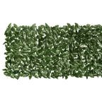 Schermo Privacy da Balcone con Foglie Verde Scuro 600x75 cm