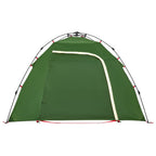 Tenda a Cupola da Campeggio 3 Persone Verde a Rilascio Rapido