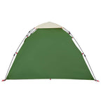 Tenda a Cupola da Campeggio 3 Persone Verde a Rilascio Rapido