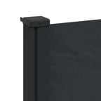 Tenda da Sole Laterale Retrattile Nera 100x300 cm
