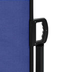 Tenda da Sole Laterale Retrattile Blu 117x300 cm