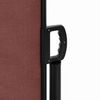 Tenda da Sole Laterale Retrattile Marrone 117x300 cm