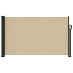 Tenda da Sole Laterale Retrattile Beige 117x300 cm