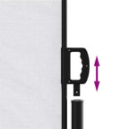 Tenda da Sole Laterale Retrattile Bianco 117x300 cm
